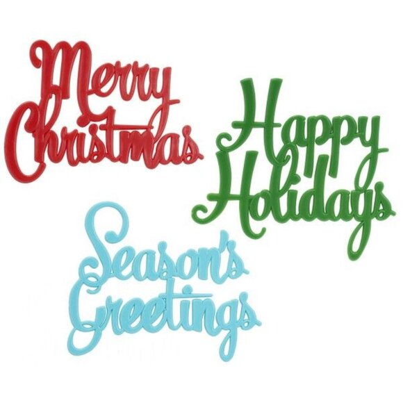 Cake Cupcake Toppers Layons Rings Christmas Gnomes Seasons Greetings Assortment - Picture 13 of 14